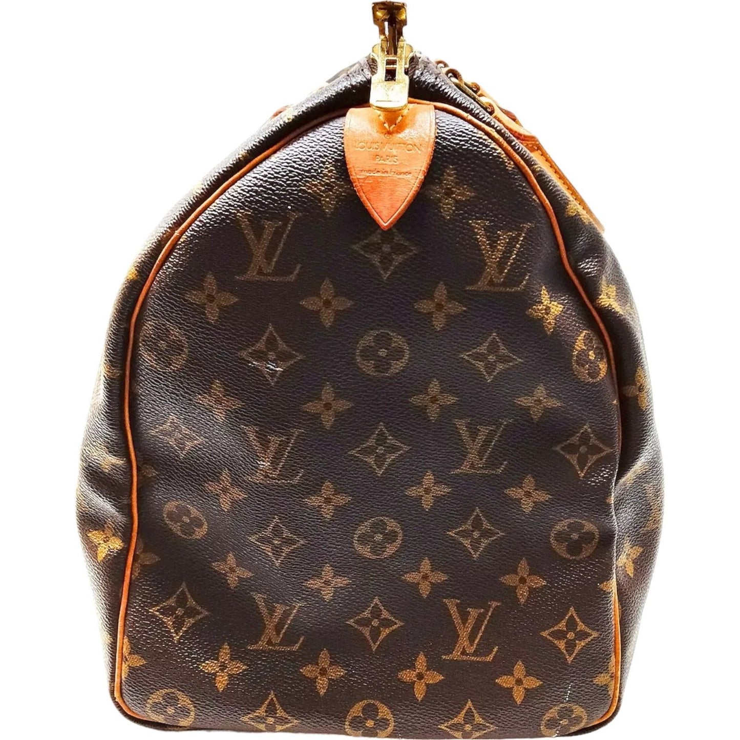 795416AL (S6) Louis Vuitton Travel Bag Keepall 45 Brown Monogram