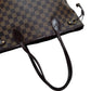 497509AL (S6) Louis Vuitton Tote Bag Neverfull PM Brown Damier