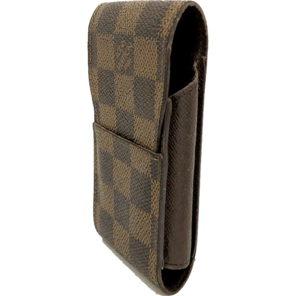 268142Y (G1) Louis Vuitton Cigarette Case Brown Damier