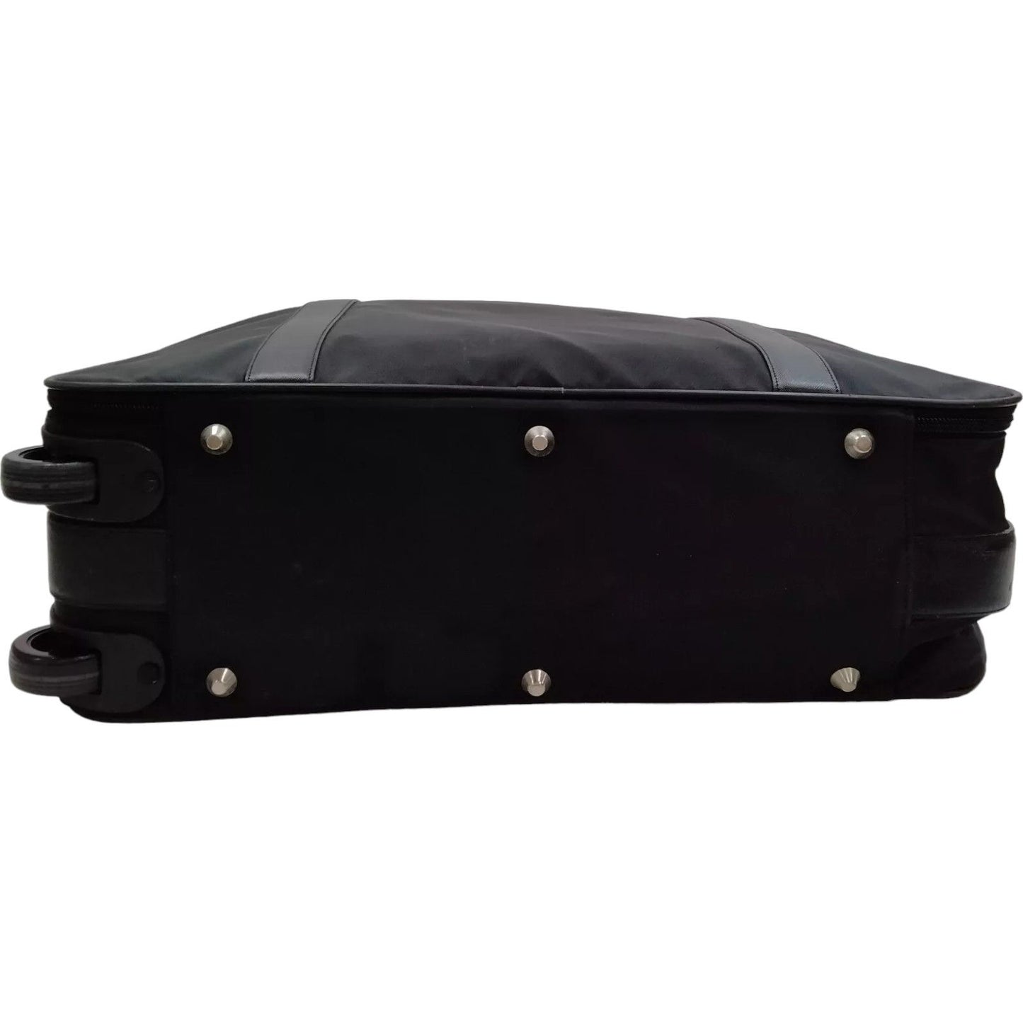 195370AJ (S6) Prada Trunk Bag Black Nylon