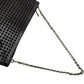 116461AM (S6) Christian Louboutin Shoulder Bag Black Enamel