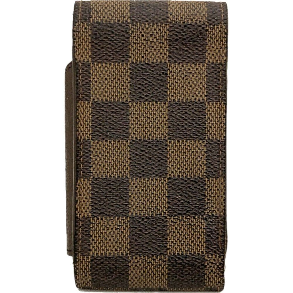 268142Y (G1) Louis Vuitton Cigarette Case Brown Damier