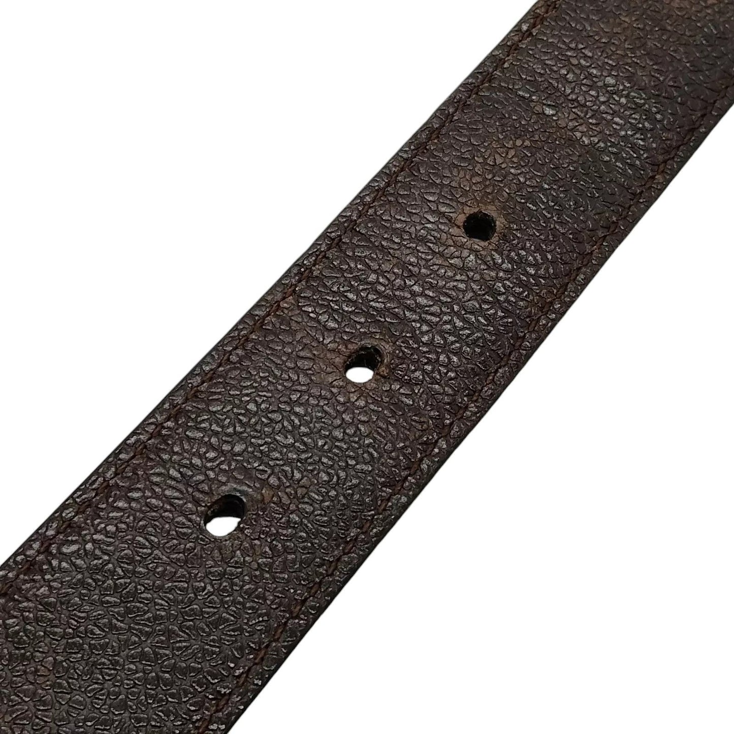 432198AR (S2) Bvlgari Belt Brown Leather