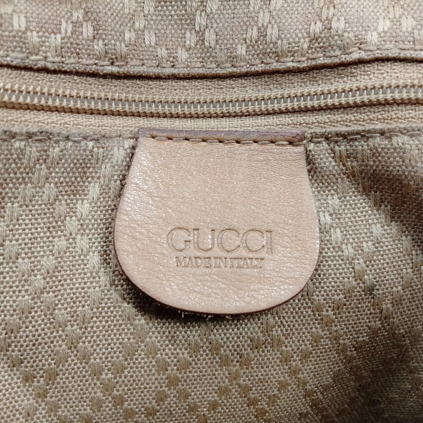 568188AL (C2) Gucci Backpack Bag Brown Leather