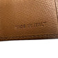 722218M Prada Wallet Bifold Brown Leather
