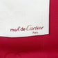 448133AL (S1) Cartier Scarf Must Line Red Silk