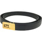 638166AT (S1) Celine Belt 95cm Mens Black Leather