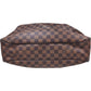 113789AU (S6) Louis Vuitton Crossbody Bag Evora MM Brown Damier