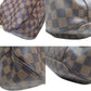 113789AU (S6) Louis Vuitton Crossbody Bag Evora MM Brown Damier