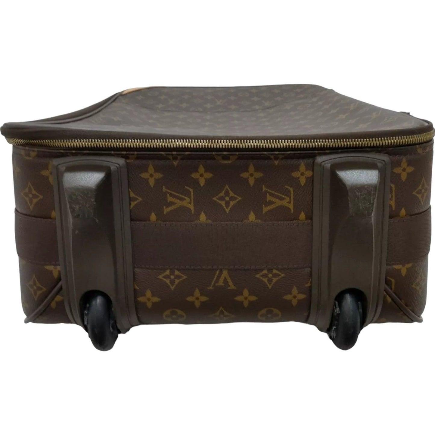 819690AL (S6) Louis Vuitton Cary Case Pegas 55 Brown Monogram