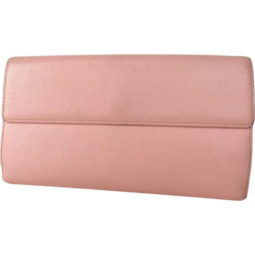 916188AS (S2) Chanel Coco Wallet Long Pink Leather