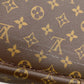 188520AT (S6) Louis Vuitton Travel Bag Satellite 70 Brown Monogram