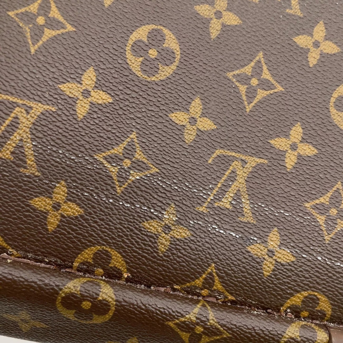 188520AT (S6) Louis Vuitton Travel Bag Satellite 70 Brown Monogram