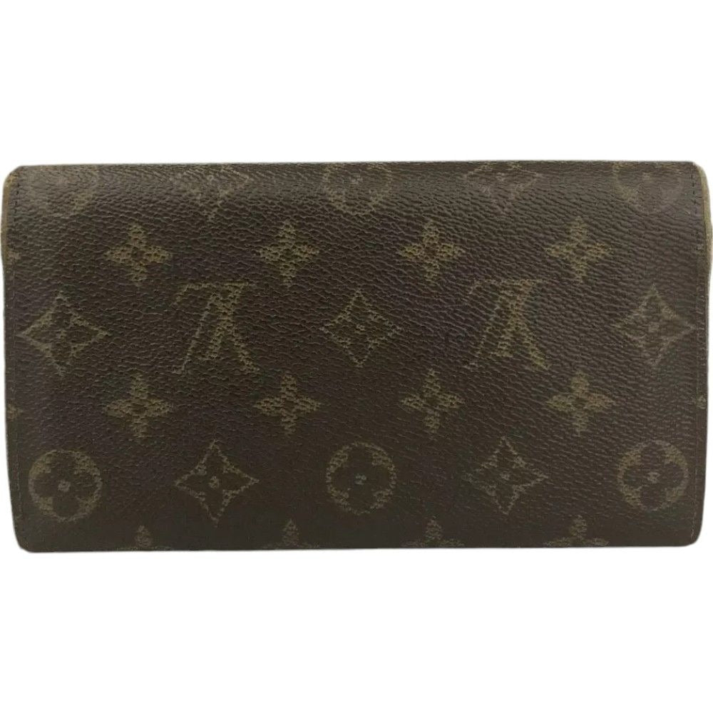 893169AV (G1) Louis Vuitton Wallet Long Portefeiulle Brown Monogram