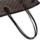 228640AU (X6) Louis Vuitton Tote Bag Neverfull MM Brown Damier