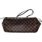 228640AU (X6) Louis Vuitton Tote Bag Neverfull MM Brown Damier