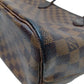 228640AU (X6) Louis Vuitton Tote Bag Neverfull MM Brown Damier