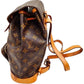 068464AL (S6) Louis Vuitton BackPack Bag Montsouris MM Brown Monogram