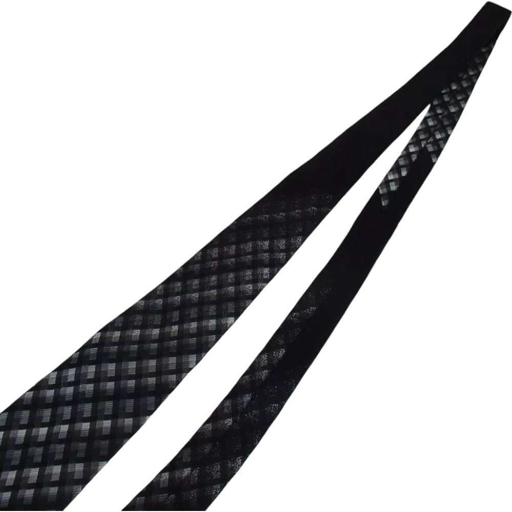 988136AP (S6) Louis Vuitton Tie Black Silk