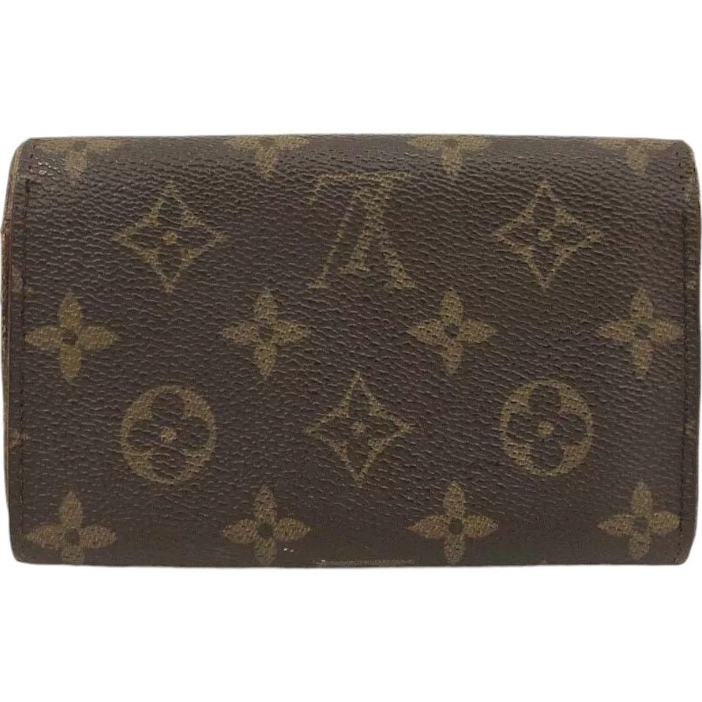 300147AZ (L1) Louis Vuitton Wallet Porte Monnaie Billets Tresor Brown Monogram