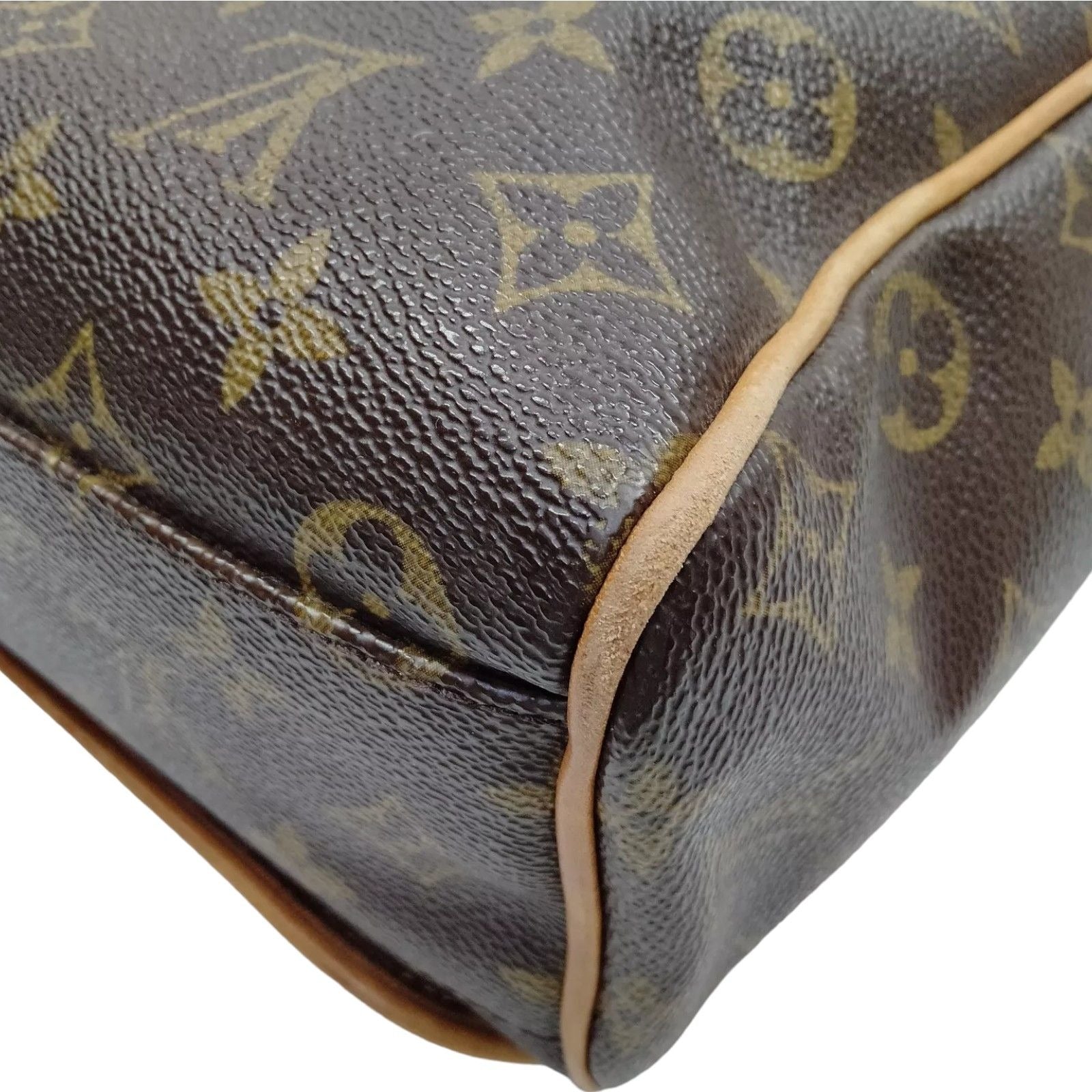 161427AO (S6) Louis Vuitton Crossbody Bag Abbess Brown Monogram