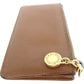 927137AS (G6) Bvlgari Wallet Brown Leather