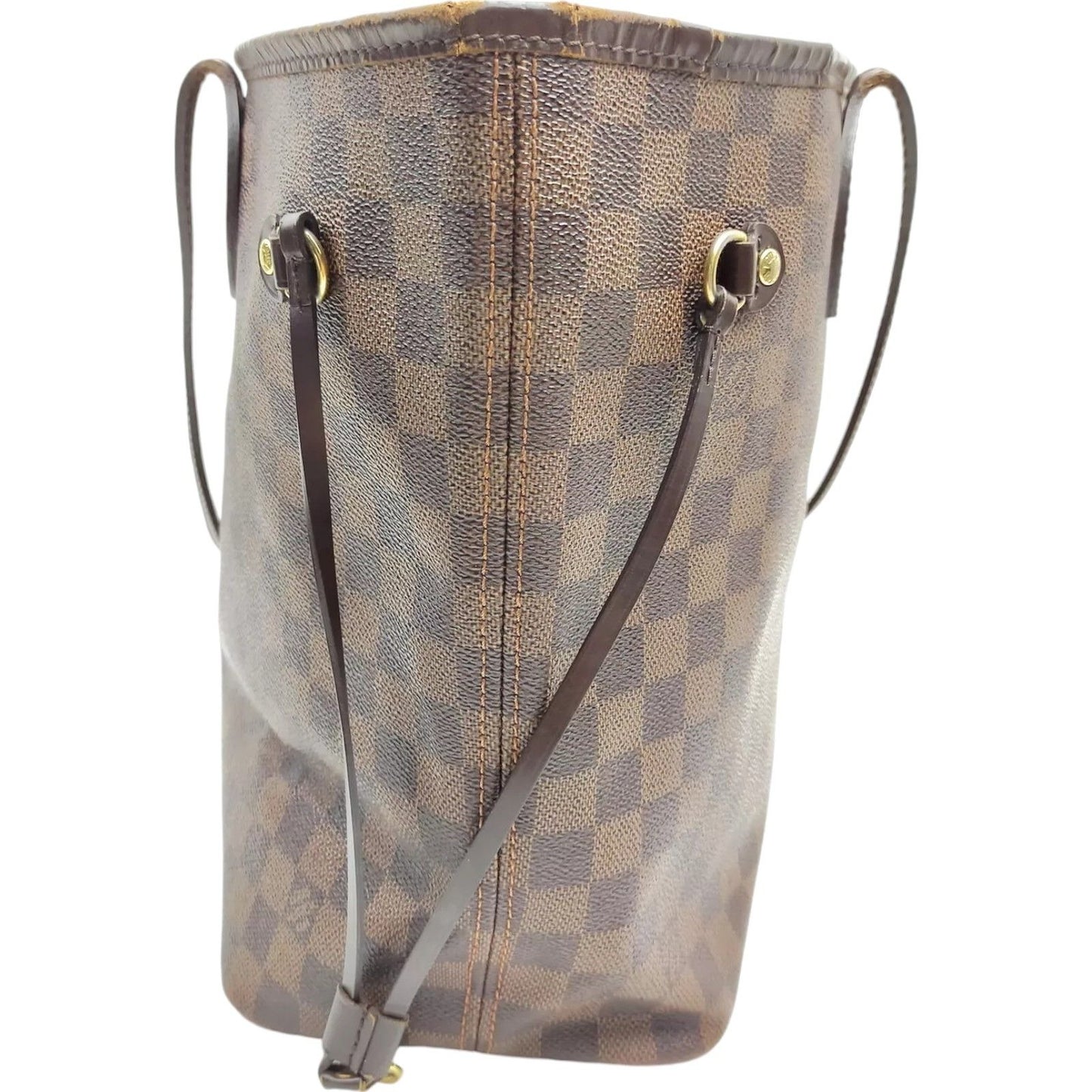 631585AT (S6) Louis Vuitton Shoulder Bag Neverfull MM Brown Monogram