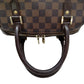 232526W (S6) Louis Vuitton Hand Bag Rivela Brown Damier