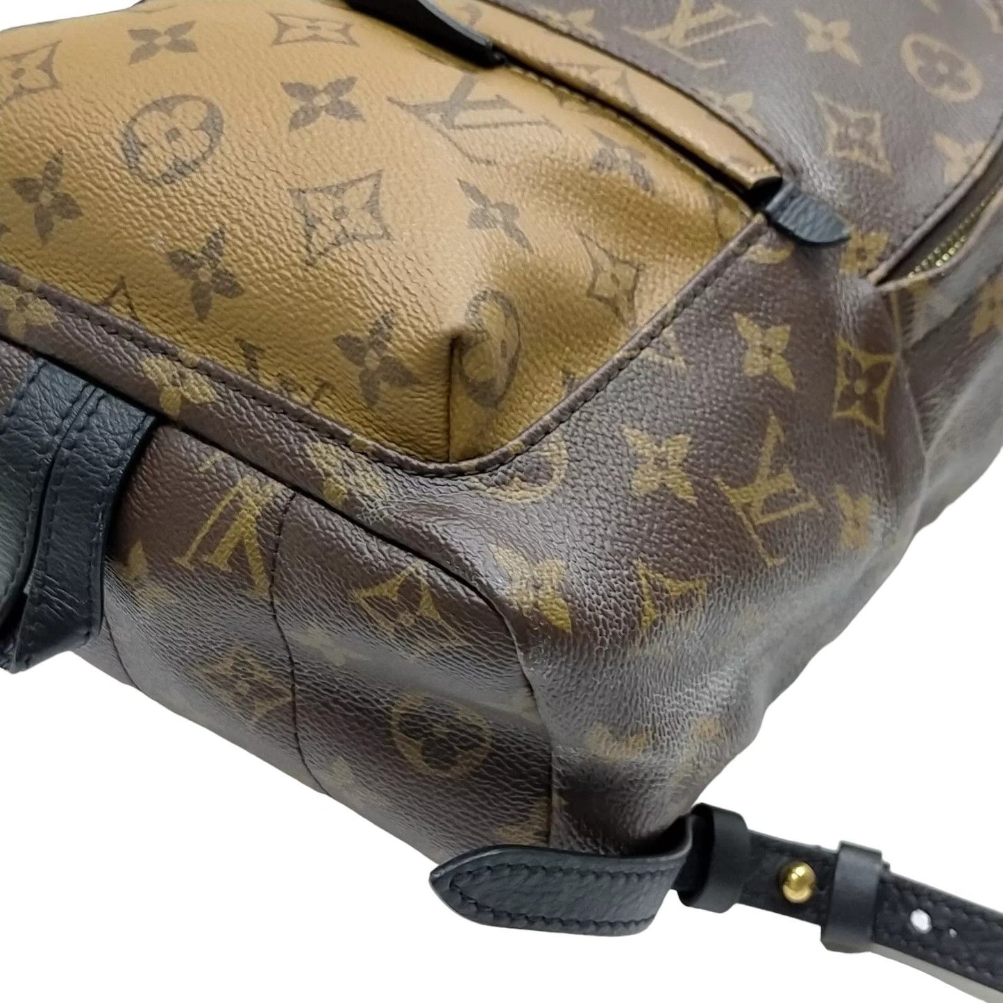 156972AL (S6) Louis Vuitton Backpack Bag Palm Springs PM Brown Monogram