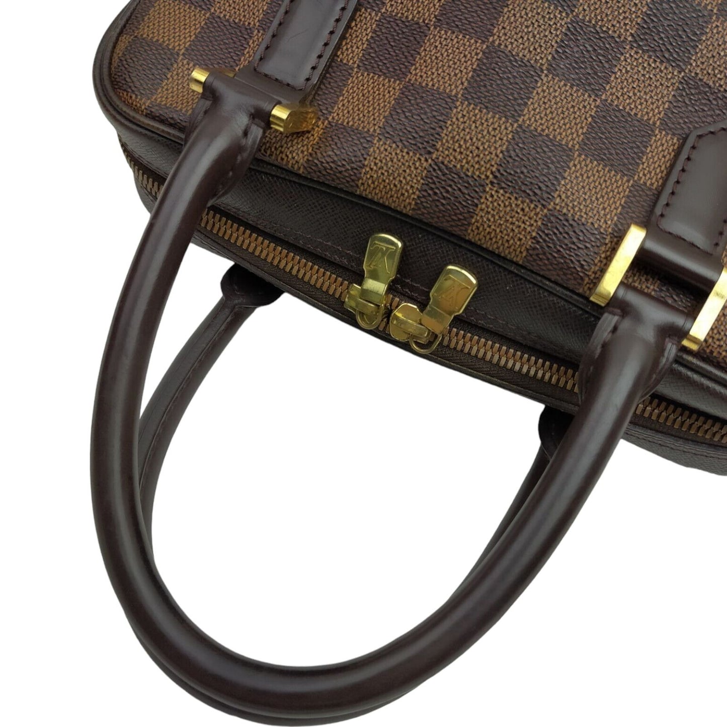 460612T (S6) Louis Vuitton Hand Bag Brera Brown Damier