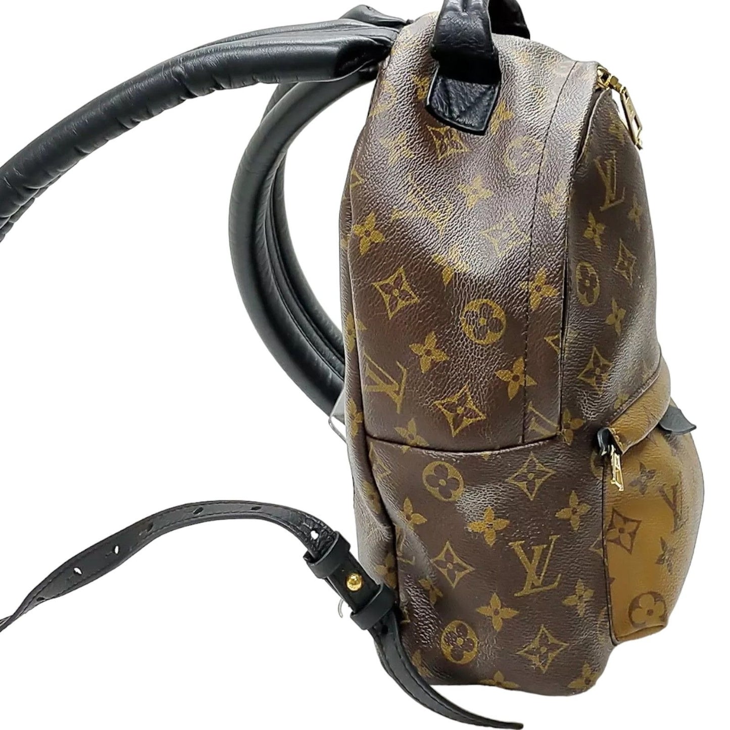 156972AL (S6) Louis Vuitton Backpack Bag Palm Springs PM Brown Monogram