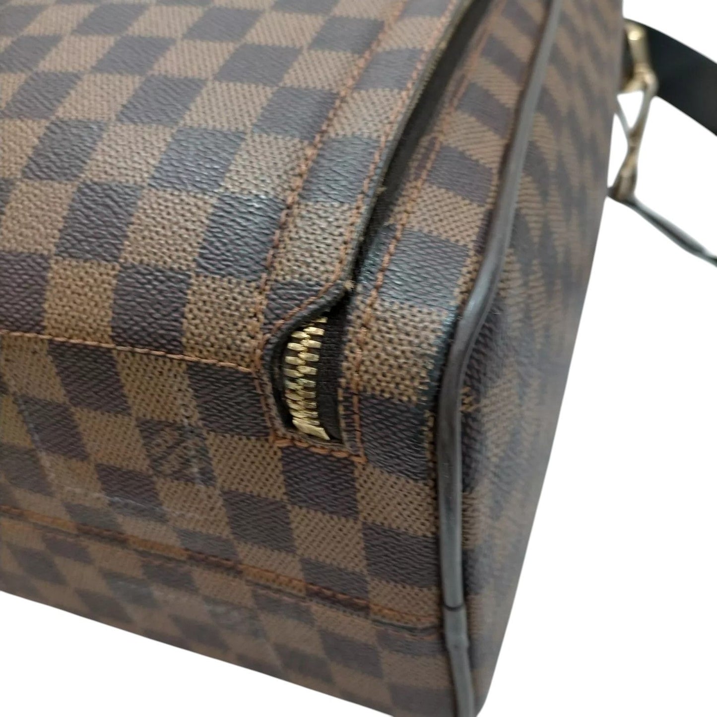 824763BA (X6) Louis Vuitton Travel Bag Nolita GM Brown Damier