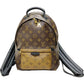 156972AL (S6) Louis Vuitton Backpack Bag Palm Springs PM Brown Monogram