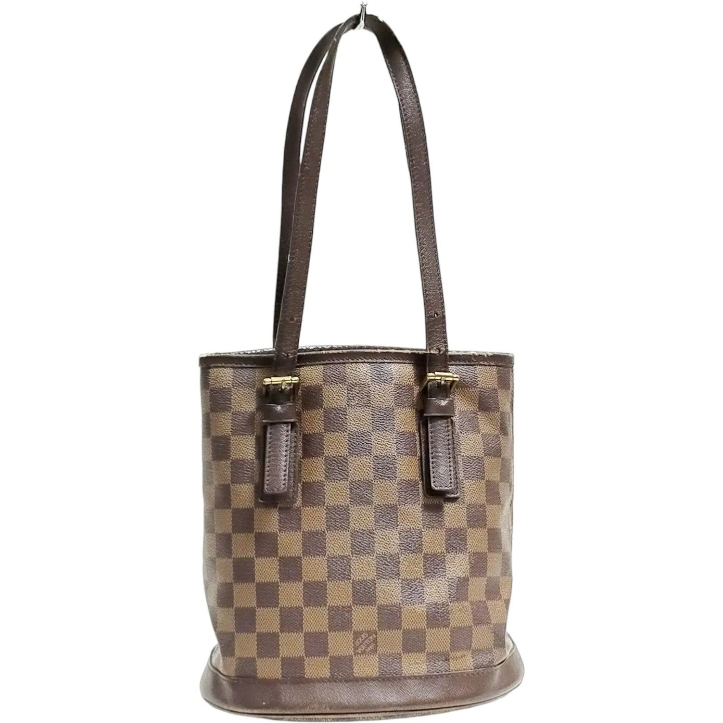 960346AG (G5) Louis Vuitton Shoulder Bag Bucket Brown Damier