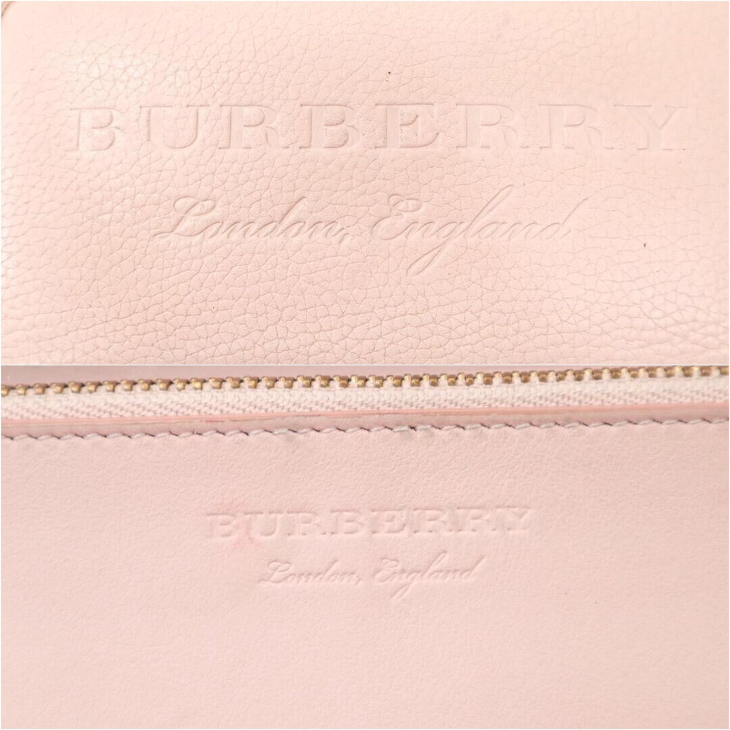 BURBERRY Wallet Round Zipper
