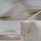 9191605AK (S6) Chanel Crossbody Bag Matelasse White Lambskin