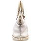 640450AL (S6) Louis Vuitton Hand Bag Lockit Blanc White Suhali Leather