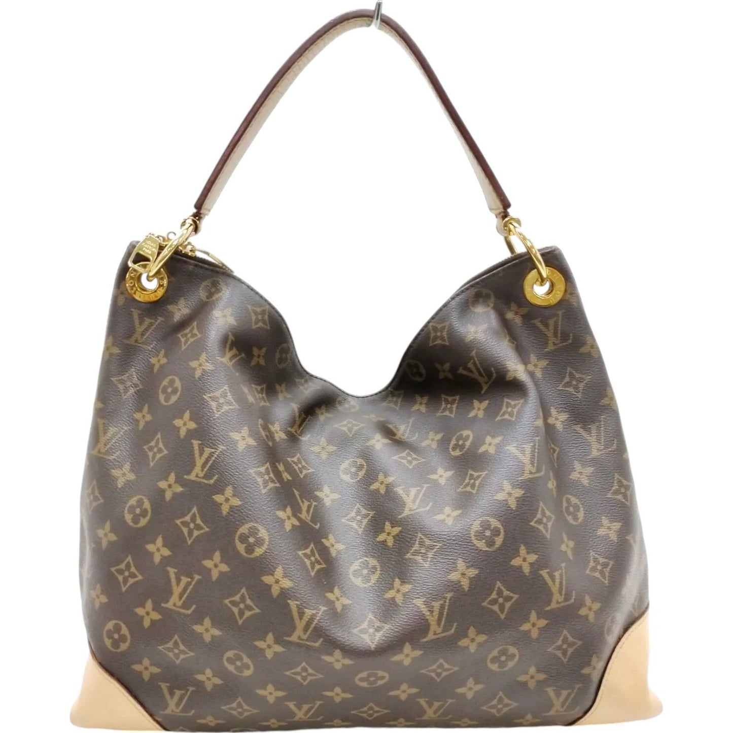 058853AQ (S6) Louis Vuitton Shoulder Bag Berry MM Brown Monogram