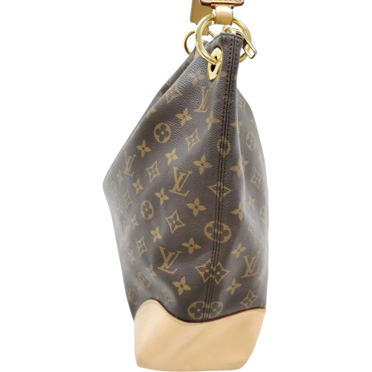 058853AQ (S6) Louis Vuitton Shoulder Bag Berry MM Brown Monogram