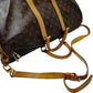 639555AL (S6) Louis Vuitton Travel Bag Keepall Bandouliere 50 Brown Monogram