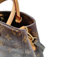 489845AL (S6) Louis Vuitton Crossbody Bag Montaigne MM Brown Monogram