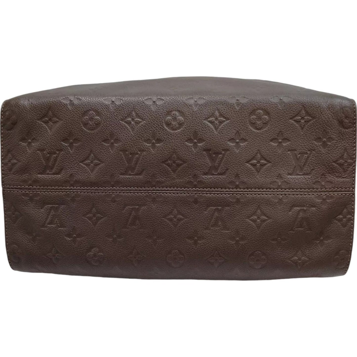 746659AQ (S6) Louis Vuitton Crossbody Bag Lumineuse PM Brown Monogram Empreinte