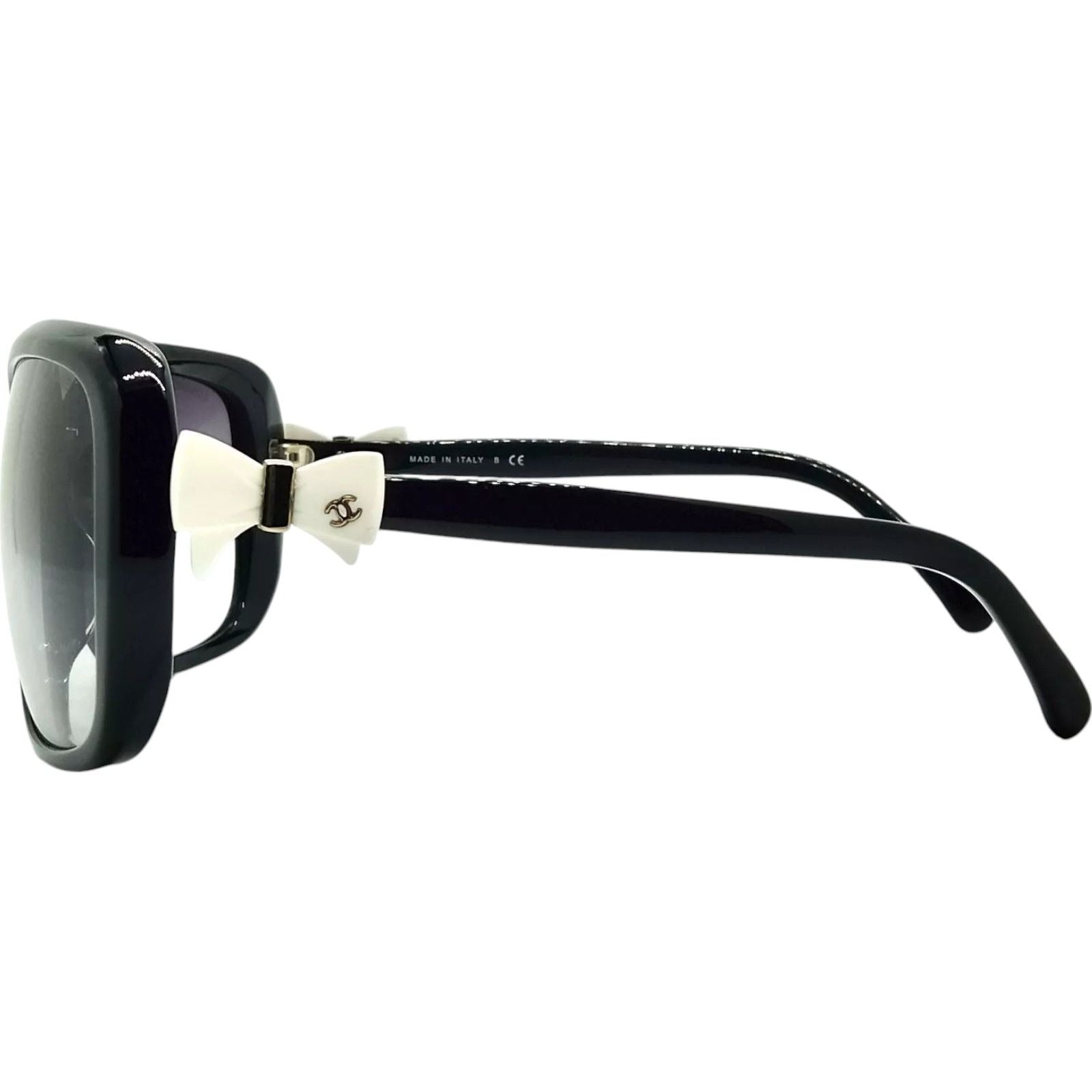 381219AV (S2) Chanel Sunglasses 5171 A Women's Black Plastic