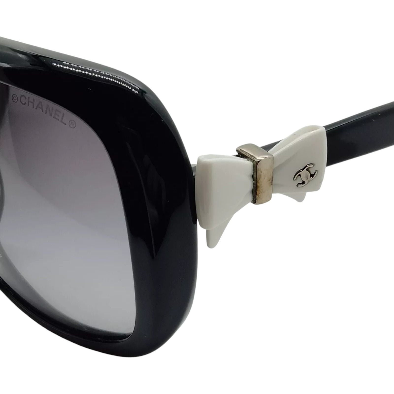 381219AV (S2) Chanel Sunglasses 5171 A Women's Black Plastic