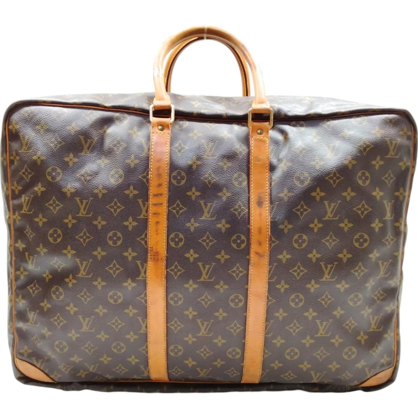 279303BB (L4) Louis Vuitton Travel Bag Sirius 50 Brown Monogram