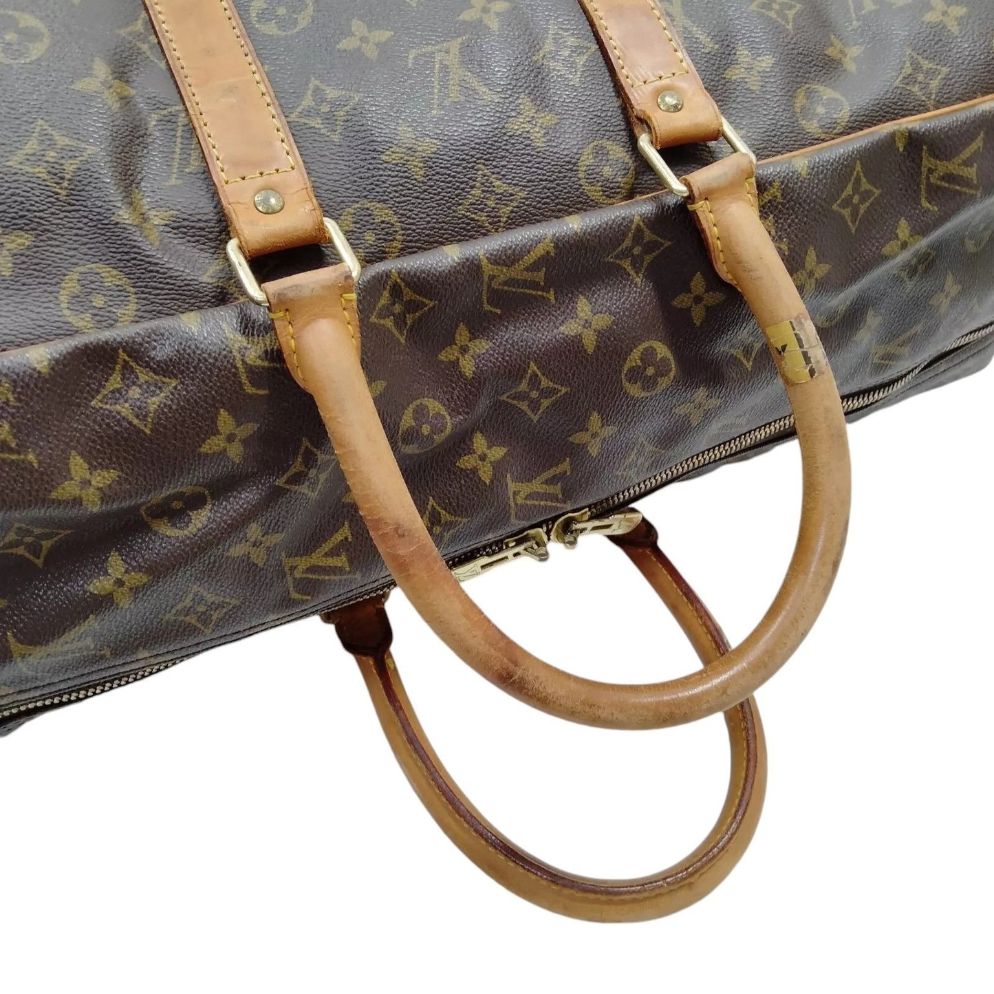 279303BB (L4) Louis Vuitton Travel Bag Sirius 50 Brown Monogram