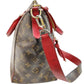 553575AT (S6) Louis Vuitton Crossbody Bag Brown Monogram